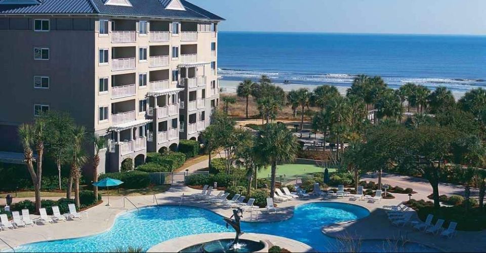 Marriott's Grande Ocean Resort Dolphin Pool overlooking the Beach and Ocean 960
