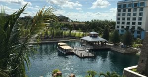 View of the Boat Dock at the Universal Sapphire Falls Preferred Resort in Orlando Fl 960