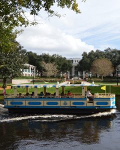 View of the Water Taxi at the Disney World Port Orleans Resort 400