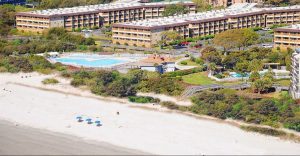 Aerial View of the Beach and Resort at the Hilton Head Island Beach and Tennis Resort 960