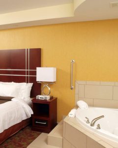 Springhill Suites Honeymoon Suite with in-room Jacuzzi Tub for two 400