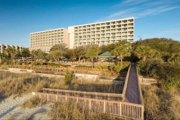 View of the Hilton Head Marriott Resort and Spa Walk to the Beach 600