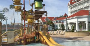 View of the kids water park at the Disney Grand Floridian Resort in Orlando Fl 960