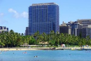 View of the Trump International Hotel and Spa from the Pacific Ocean 600